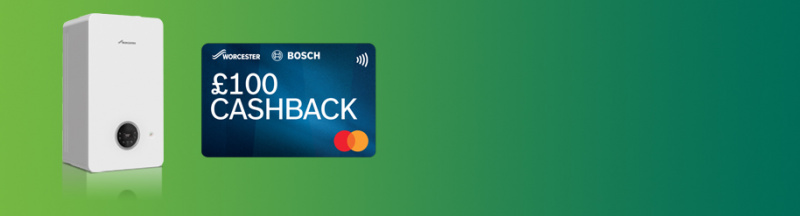 Installer Cashback Promotion Worcester Bosch