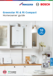 Greenstar Ri & Ri compact homeowner guide