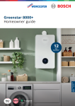 Greenstar 8000+ homeowner guide Preview Image