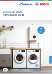 Greenstar 2000 homeowner guide Preview Image