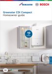 Greenstar CDi Compact homeowner guide Preview Image