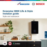 Greenstar 8000 Life & Style Installer guide