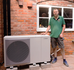 Installer case study : The Bosch Compress 2000 AWF Heat Pump