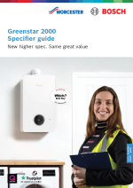 Worcester Bosch Greenstar 2000 Specification One Pager thumbnail